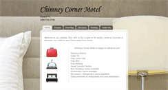 Desktop Screenshot of chimneymotel.com